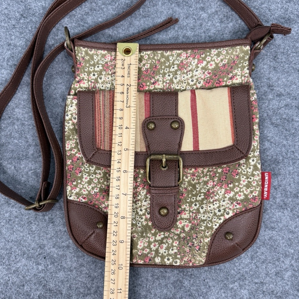 Unionbay Womens Crossbody Purse Bag Flowers Floral Adjustable Strap Cottage Core - Picture 6 of 16